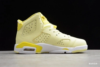 Retro Dynamic 6 543390-800  Jordan Yellow Floral 0807